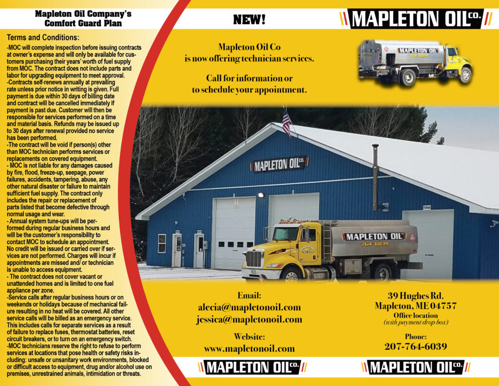 Tech services by Mapleton Oil